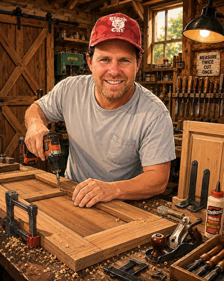 Phil Votaw, craftsman at J&P Woodcrafters